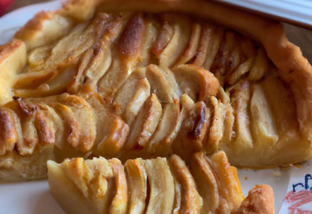 La tarte aux pommes de mon enfance