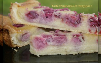 Tarte framboise et frangipane