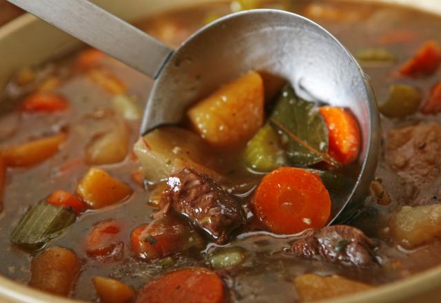 Ragoût de bœuf aux pommes de terre et carottes