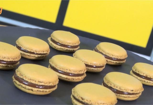 Macarons au caramel beurre salé