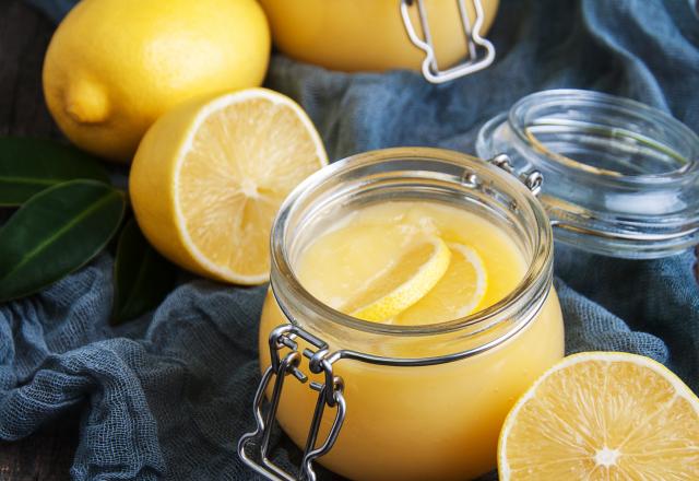 Lemon curd sans beurre (crème de citron)