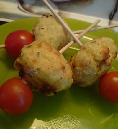 Croquette de pommes de terre à la fêta