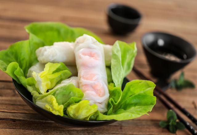 Rouleaux de printemps végétariens