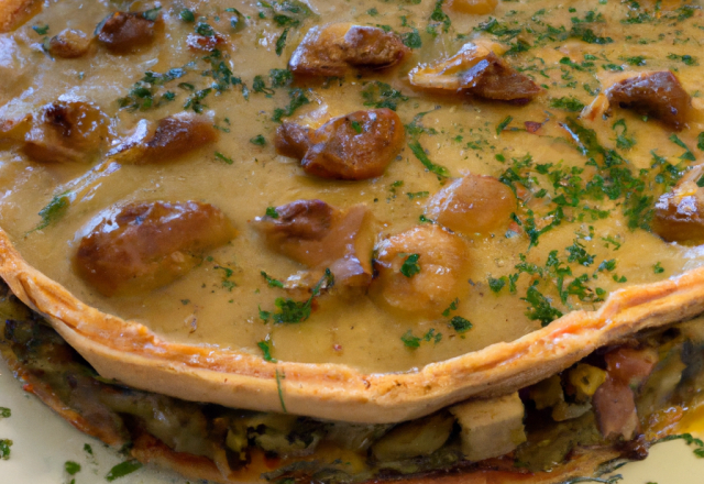 Tourte aux cuisses de grenouilles