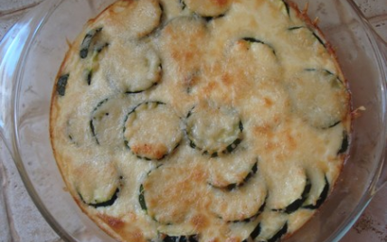 Gratin de courgettes épicé