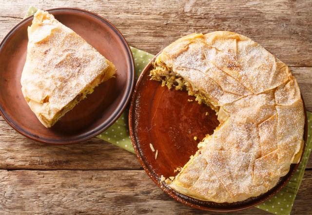 Pastilla au poulet et cannelle