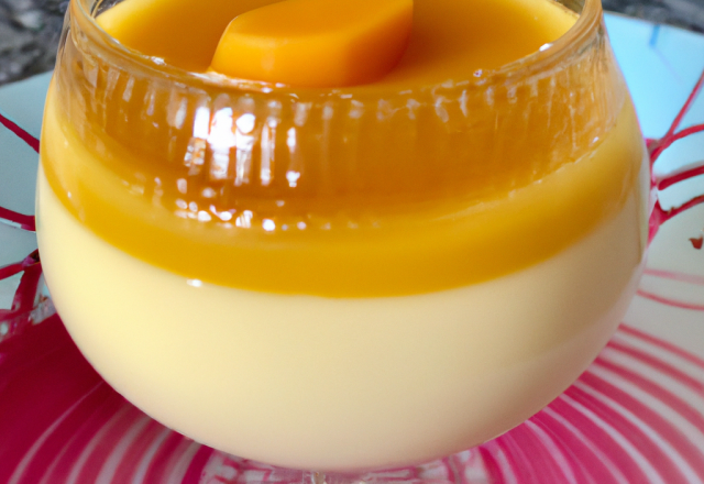 Panna cotta Mangue-Spéculoos