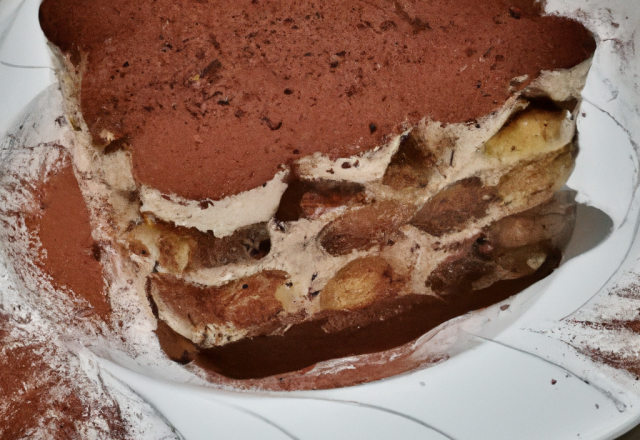 Tiramisu aux 3 chocolats