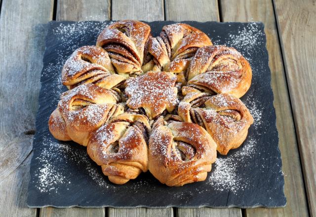 Brioche flocon au Nutella