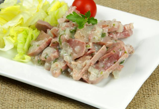 Langue de porc a la vinaigrette