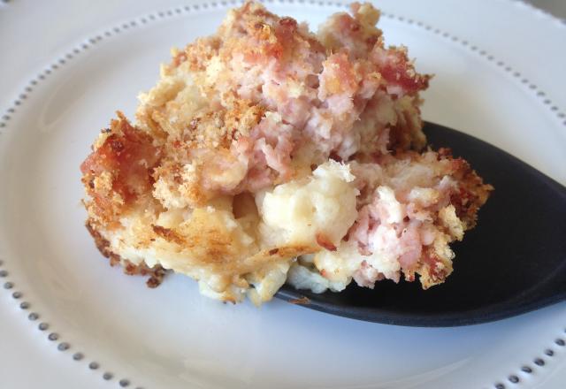 Gratin de choux fleur façon crumble