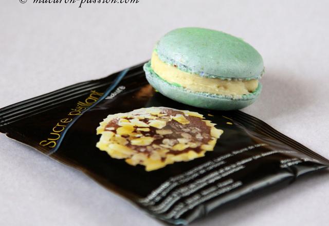 Macarons au citron pétillant