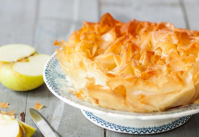 Croustade aux pommes ou tourtière landaise