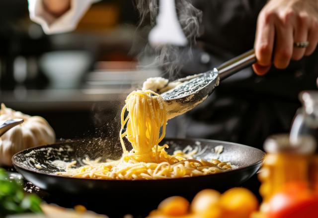 Si vous appliquez cette astuce toute simple, vos pâtes ne colleront plus jamais au fond de la casserole !