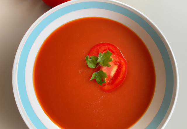 Chaarliya - Soupe de tomate aux pâtes