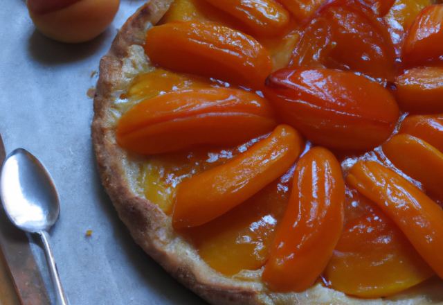 Tarte provençale aux abricots