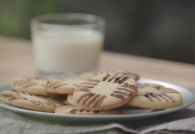 Biscuits "fourchette" au cacao