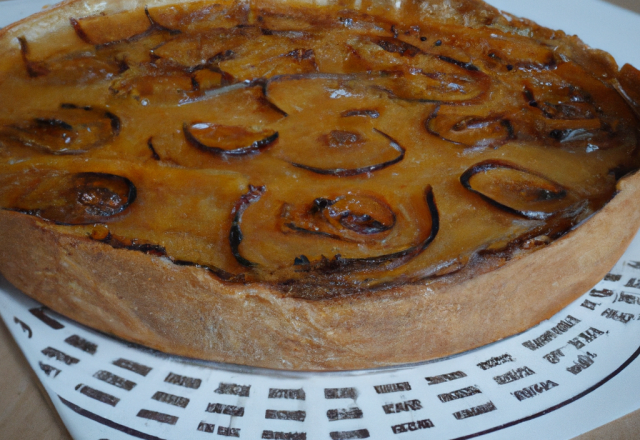 Tarte à l'oignon gourmande