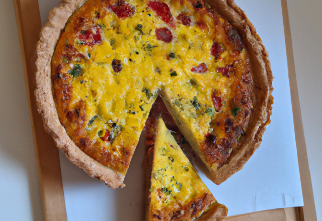 Quiche au munster