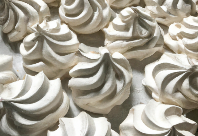 Meringues réussies