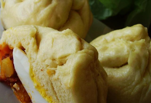 Brioche à la vapeur aux saveurs du Maghreb