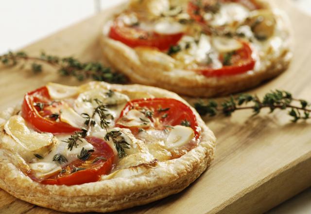 Tartelettes à la tomate et au chèvre