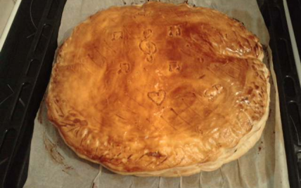 La Galette des rois à la crème d'amandes et pralin