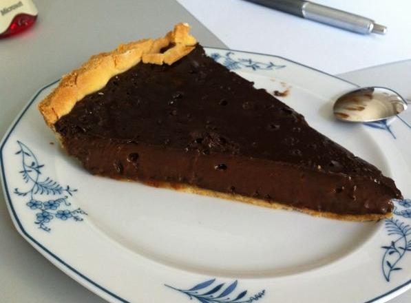 Tarte sucrée au chocolat