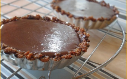 Tartelettes au chocolat sans cuisson