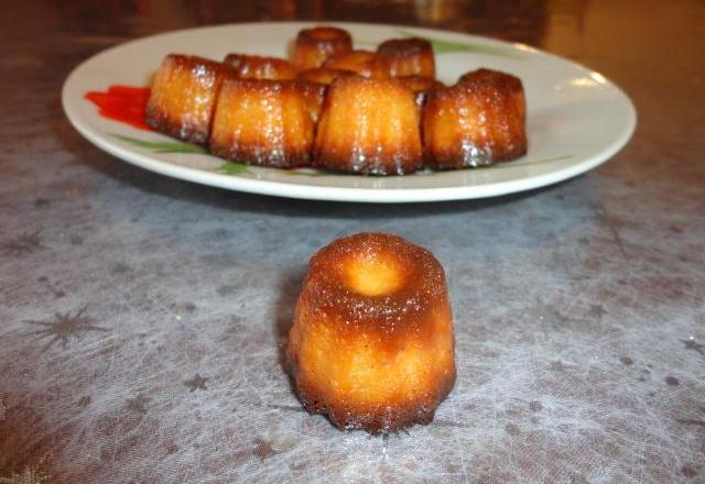 Mini cannelés bordelais économiques