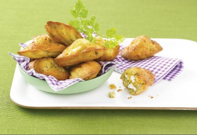 Madeleines aux herbes