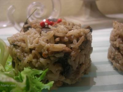 Risotto aux champignons