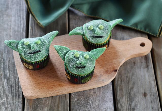 Cupcakes Maître Yoda Star Wars