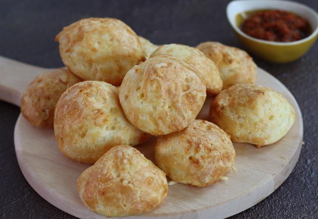 Gougères au fromage facile pour l'apéro