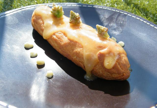 Eclair salé au brocolis