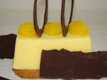 Mousse glacée au citron