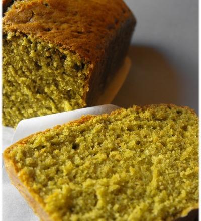 Cake au thé matcha