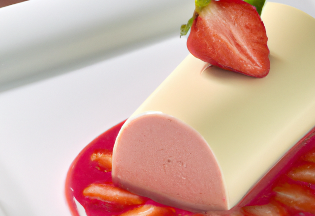 Bavarois aux fraises inratable