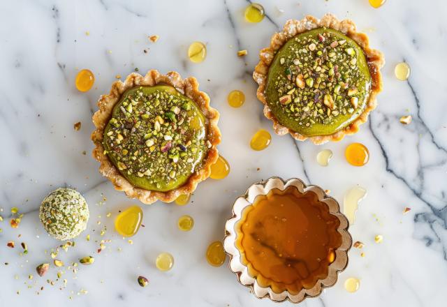 Christophe Michalak partage sa recette "méchamment gourmande" de tarte pistache orientale aussi délicieuse que facile à faire !