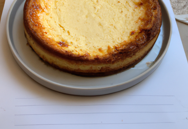 American Cheesecake maison