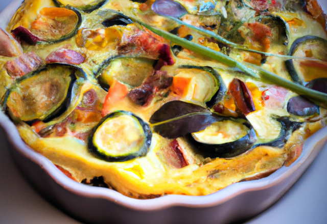 Clafoutis de légumes facile à faire