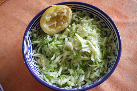 Courgettes rafraichissantes