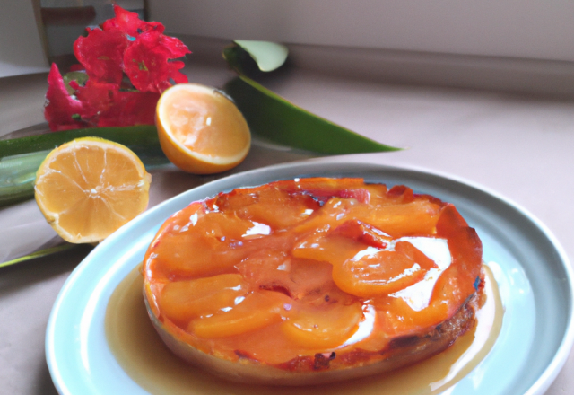 Tarte tatin au citron