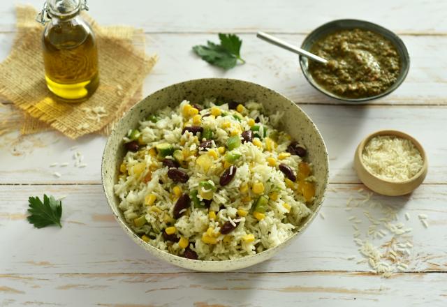 Salade de riz à la mexicaine