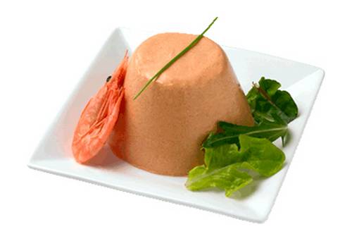 Terrine froide de bisque de homard au Philadelphia