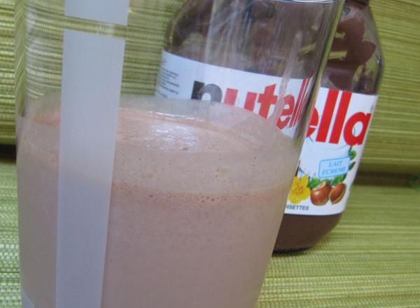 Milk-shake au nutella