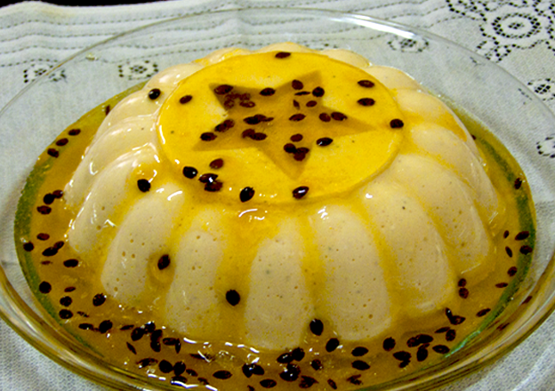 Mousse généreuse aux fruits de la passion