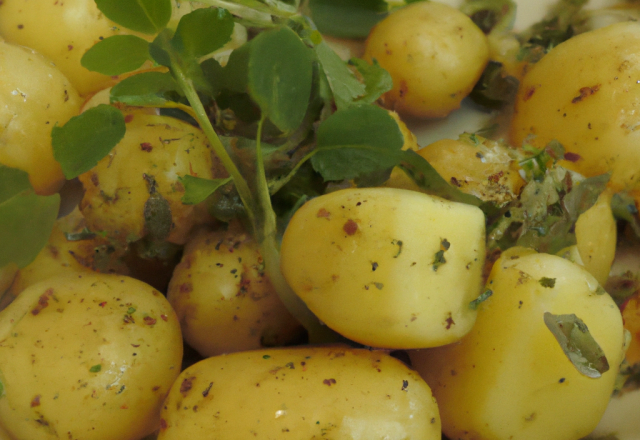 Petites pommes de terre aux herbes