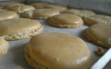 Macarons doubles à la vanille