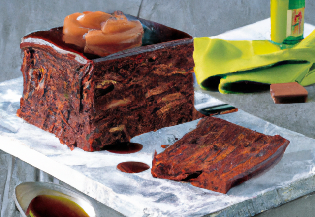 Terrine de chocolat aux spéculos